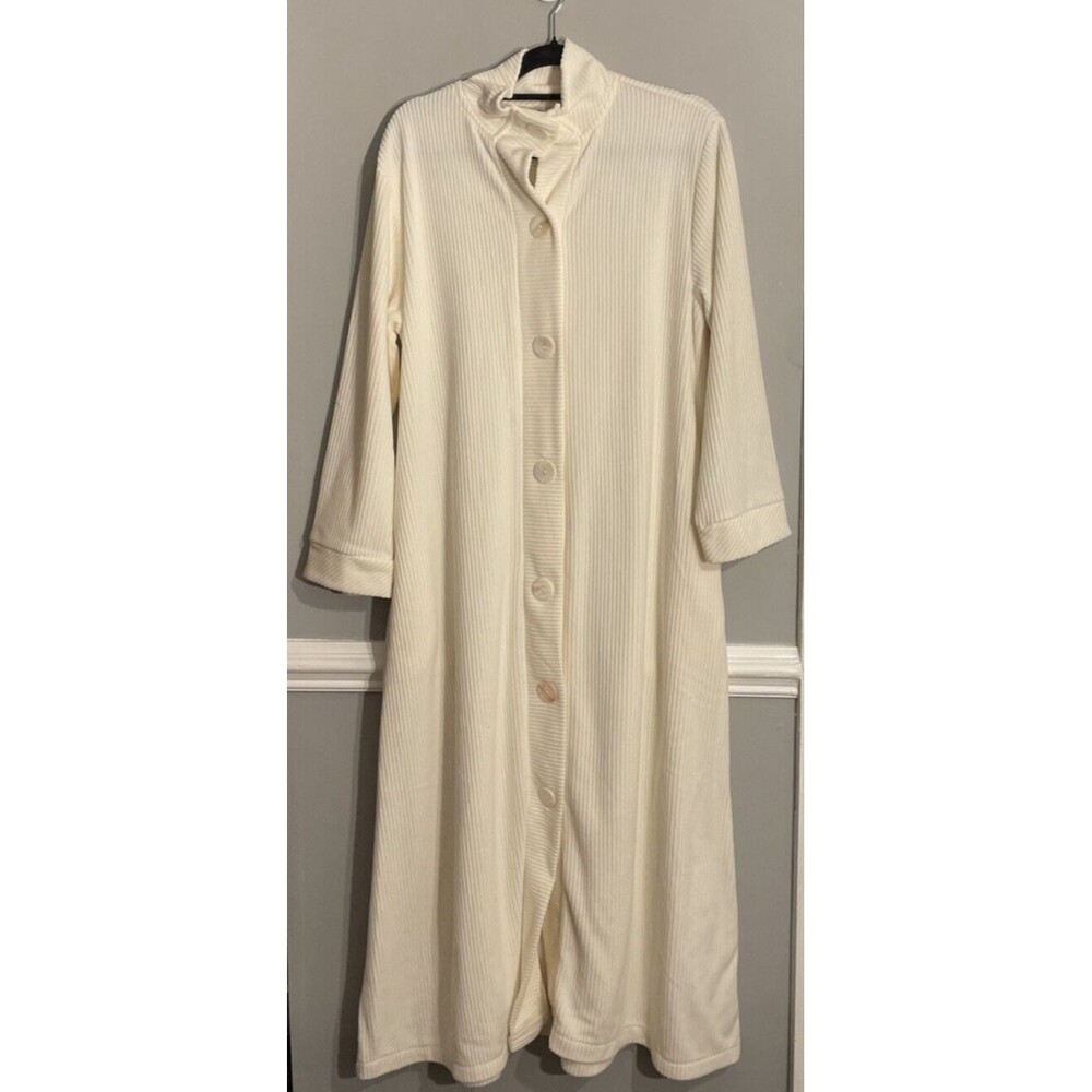 Anthony Richards Women’s M Cream M Comfortable Housecoat Relaxed Lounge Wear